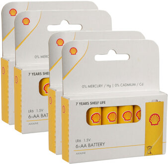 Shell Batterijen Penlite - AA type - 24x stuks - Alkaline