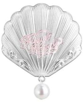 Shell's Jewel Hair Clip - 2 Colors #Seashell - 1pcs