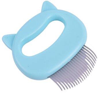 Shell Shaped Handle Pet Comb Pet Cat Grooming Massage Brush cat Hair Remover Pet Grooming Massage Tool groen