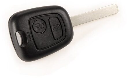 Shell Sleutel Plip Voor Remote Auto Peugeot 207 307 407 107 307 Sw 308 2 Fob Knoppen Doos