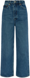 Shelly jeans Samsøe Samsøe , Blue , Dames - W29 L30,W25 L30,W30 L30,W26 L30,W24 L30,W28 L30,W27 L30