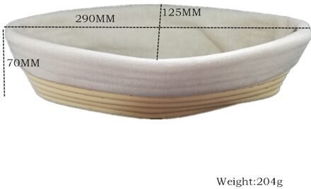 Shenhong Ruit Vormen Gisting Rotan Mand Land Brood Deeg Banneton Brotform Proofing Proving Manden Baguette