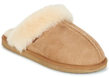SHEPHERD Jessica Dames Pantoffels - Chestnut - Maat 40