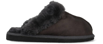 SHEPHERD Pantoffels Jessica 468066 Donker Grijs-37