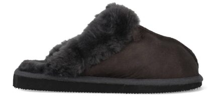 SHEPHERD Pantoffels Jessica 468066 Donker Grijs maat