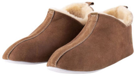 SHEPHERD Pantoffels Lina 6202052 Bruin-40 maat 40