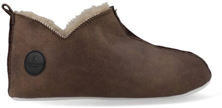 SHEPHERD Pantoffels Lina 6202253 Bruin maat