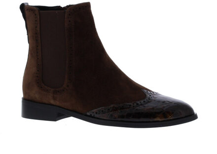 Sheralyn2 broques lak | dames | maat: | combinatie Bruin - 41