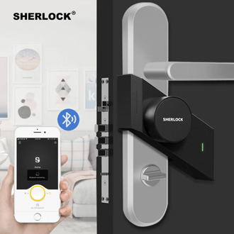Sherlock S2 Fingerprint + Password Electronic Door Lock Home Keyless Electric Smart Lock Bluetooth Wireless APP Phone Control