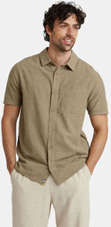 Sherpa Daha Short Sleeve Shirt Groen - XL