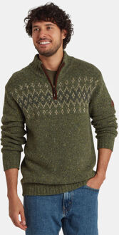 Sherpa Dumji 1/4 Zip Trui Groen - XL