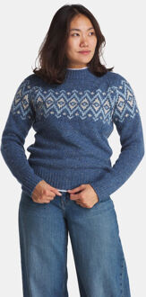 Sherpa Dumji Crew Trui Dames Blauw - XXL