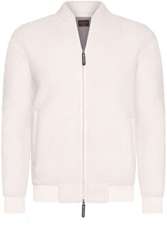 Sherpa fleece vest Wit - M