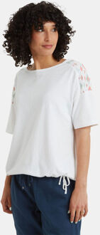 Sherpa Kalindi T-shirt Wit - S