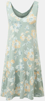 Sherpa Neha Ruffle Jurk Dames Groen - L