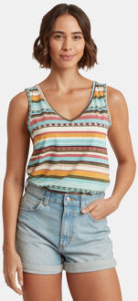 Sherpa Neha V-Neck Tank Top Dames Blauw - M