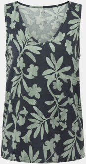 Sherpa Neha V-Neck Tank Top Dames Zwart - XL