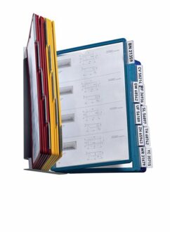 Sherpa VARIO® wandhouder - 32,7 x 25,1 x 11,6 cm - Inclusief 20 display panelen Wit