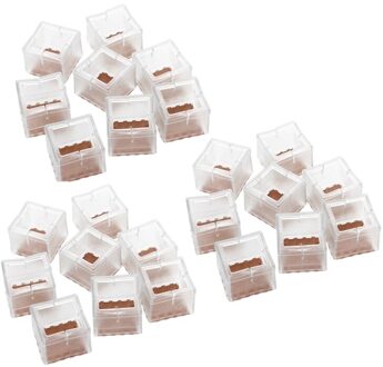 Shgo -24Pack Stoel Been Floor Protectors Siliconen Stoel Been Protectors Been Caps Meubels Protectors Tafel Stoel Voeten Protecto