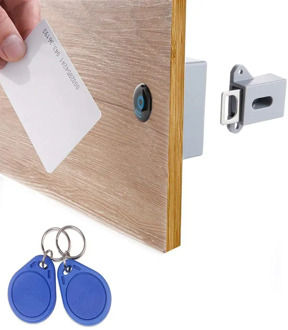 SHGO-Invisible Hidden RFID Free Opening Intelligent Sensor Cabinet Lock Locker Wardrobe Shoe Cabinet Drawer Door Lock