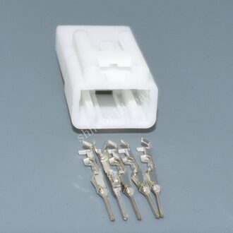 Shhworldsea 5Pin 0.7Mm Sluiting Mannelijke Auto Bedrading Ontsloten Vervanging Connector Plug 6098-3810 90980-12365 2sets mannetje