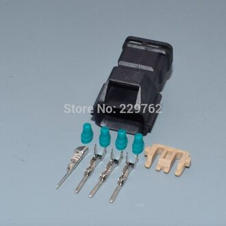 Shhworldsea MG641238-5 7182-8740-30 Automotive Waterdichte Connector plug Behuizing 0509 Serie 4 Pin Plug 2sets mannetje