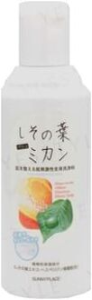 Shi-so-no-ha Plus Mikan Hair & Body Wash For Sensitive Skin 180ml