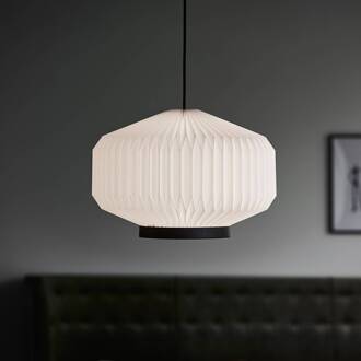 Shibui large hanglamp, Ø 48 cm wit, zwart