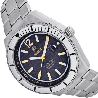 Shield Condor Armbandhorloge met datum - Goud