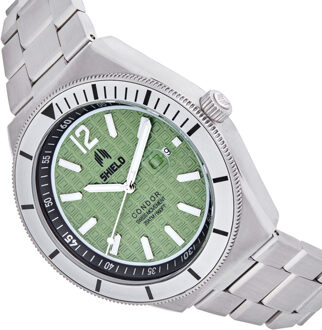 Shield Condor Armbandhorloge met datum - groen