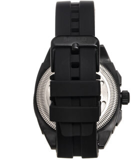 Shield Sonar chronograaf band horloge met datum - maat Zwart