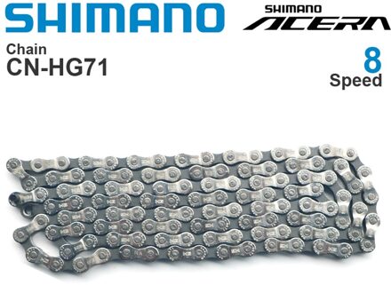 Shimano Acera HG71 8V Kettingen-8-Speed-Hyperglide-Mtb Chain 114L Originele Fiets Onderdelen Ook nominale Voor E-BIKE Gebruik
