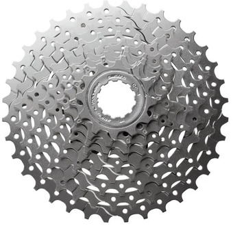 Shimano Alivio CS-HG400-9 cassette 9-speed zilver Uitvoering 12-36 tanden