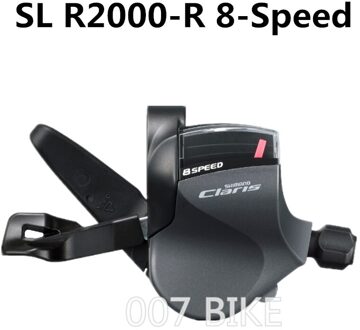 Shimano Claris Sl R2000 Platte Bar Road Versnellingspook SL-R2000 Derailleurs Road Versnellingspook 8-Speed 2x8-speed R2000 rechtsaf 8s