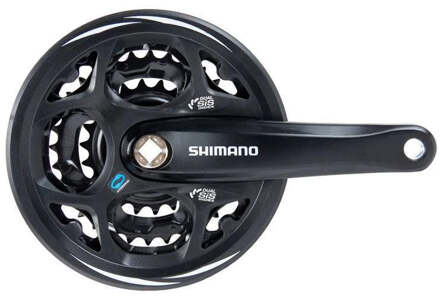 Shimano Crankstel 42/32/22+Cg Altus Cm311 Zwart
