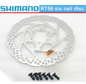 Shimano Deore SM-RT56 Remschijf 6 Bolt Mountainbikes Disc M610 RT56 M6000 Remschijf 160Mm Mtb fiets Accessoires