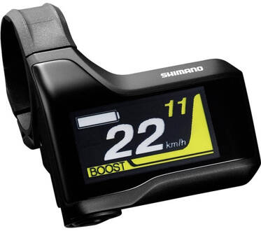 Shimano E-bike Display Shimano Steps Sc-e8000 - Met Houder Zwart