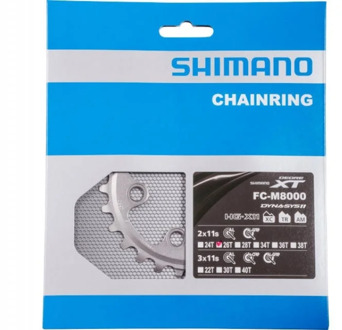 Shimano Kettingblad 26T Shimano XT FC-M8000 2x11 speed