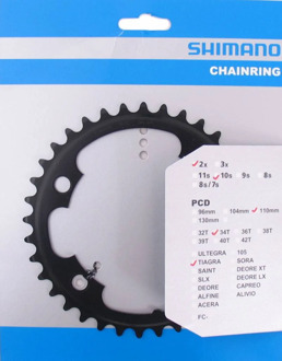 Shimano Kettingblad 34T Shimano Tiagra FC-4700