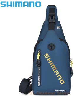 Shimano Mannen Enkele Schouder Vissen Zakken Waterdichte Leisure Multi Functie Rugzakken Vistuig Kit Sport Wandelen Bag 4
