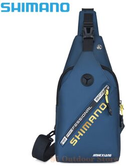Shimano Mannen Enkele Schouder Vissen Zakken Waterdichte Leisure Multi Functie Rugzakken Vistuig Kit Sport Wandelen Bag 7