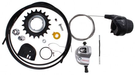 Shimano Onderdelenset Nexus 3 Remnaaf Zwart 12-delig