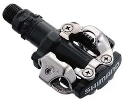 Shimano Pedalen PD M520 - Met Plaatjes SM-SH51- Zwart