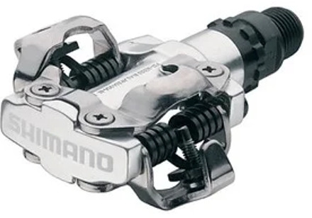 Shimano pedalen PD-M520 SPD zilver set Grijs