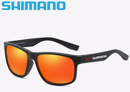 Shimano Sport Wandelen Voor Fietsen Gepolariseerde Vissen Zonnebril UV400 Vissen Bril 04