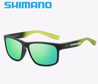 Shimano Sport Wandelen Voor Fietsen Gepolariseerde Vissen Zonnebril UV400 Vissen Bril 06