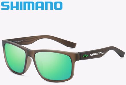Shimano Sport Wandelen Voor Fietsen Gepolariseerde Vissen Zonnebril UV400 Vissen Bril 07