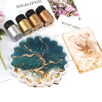 Shimmer Metallic Pigment Pearlescent Colorant Pigment Dye Epoxy Resin Colour DIY Jewelry Making Supplies