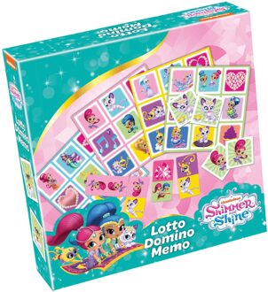 Shimmer&Shine 3-in-1 : Memo - Lotto - Domino