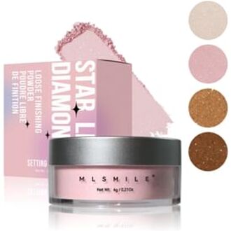 Shimmering Setting Powder - 4 Colors #02 - 6g